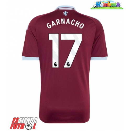 Aston Villa Alejandro Garnacho #17 Primera Equipación 2026-27 Manga Corta